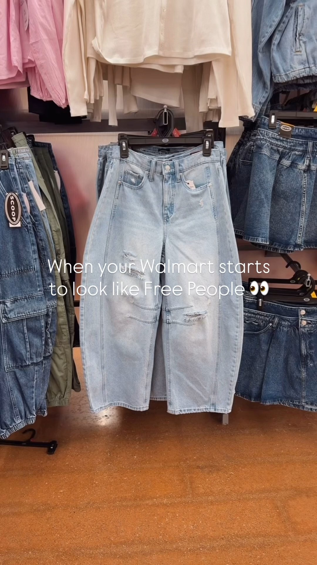 These Walmart jeans look straight out of a Free People 😍✨

If you love that Free People style, boho vibe, and high-end denim look without the designer price tag, RUN. These are giving premium denim, effortless chic, and boutique quality for a fraction of the price 🙌

Perfect for spring outfits, casual everyday looks, and elevated basics you can style a million ways.
⬇️⬇️⬇️
Top size small
Jeans sized up to a 6


#LTKootd #LTKSaleAlert #LTKSeasonal