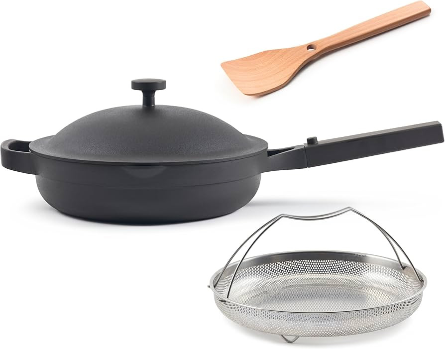 Our Place Always Pan 2.0 | 10.5" Ceramic Pan with Modular Lid, Steamer Basket & Spatula | Patente... | Amazon (US)
