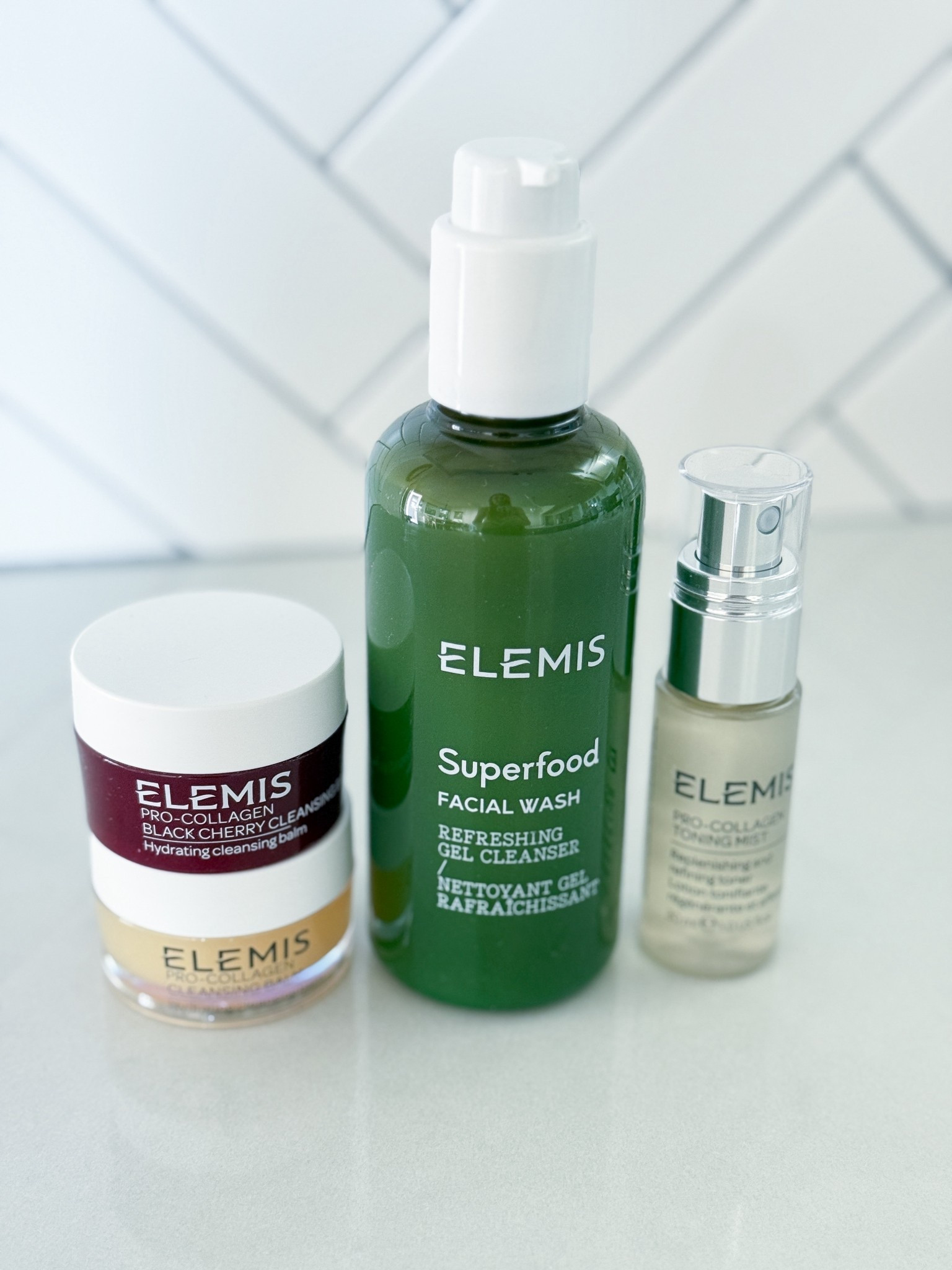 These ELEMIS products have earned permanent spots in my skincare lineup. The cleansing balm melts off every bit of makeup (I’m especially loving the new Black Cherry version), the Superfood facial wash is perfect for a fresh morning cleanse, & the Pro-Collagen toning mist feels so refreshing, especially when my skin needs a little boost. I’ve repurchased all of these more than once & still keep coming back.

elemis cleansing balm - elemis black cherry balm - elemis superfood face wash - elemis pro collagen mist - best elemis skincare - gentle makeup remover - luxury skincare products - clean face cleanser - anti aging skincare routine - daily skincare favorites - hydrating face wash - calming toner mist - glowy skin products - skincare that works - best facial wash for women - elemis must haves - skincare gift ideas - travel friendly skincare - elemis review products - daily cleanser for sensitive skin

#LTKBeauty #LTKStyleTip #LTKActive