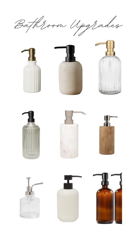 Replace your standard store bought soaps with these refillable options for an elevated look!

#LTKhome