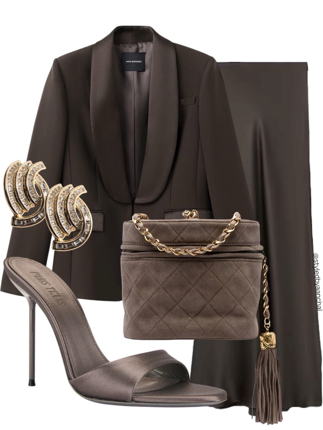 Brown satin jacket and skirt outfit



Brown satin skirt
Mango
Chanel bag
Satin jacket
Taupe heels
Paris Texas 
Monochromatic outfit

#LTKStyleTip #LTKgrwm #LTKootd