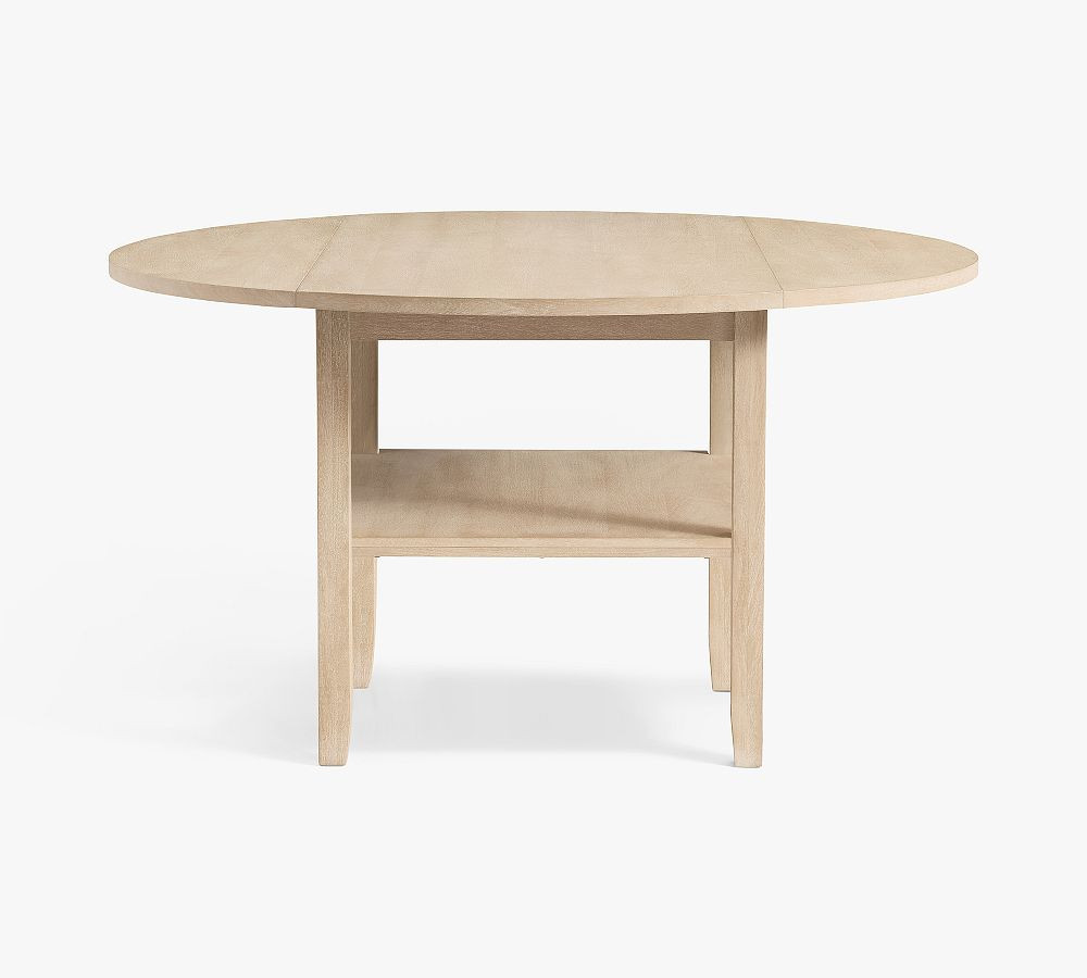 Rylee Drop Leaf Round Dining Table (30"-56") | Pottery Barn (US)