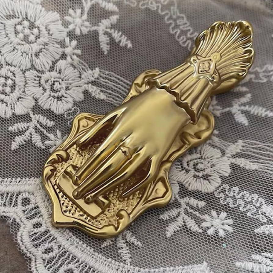 Lady's Hand Shaped Metal Paper Clip Binder Clips Page Holder Vintage Bullet Junk Journal Clips Bo... | Amazon (US)