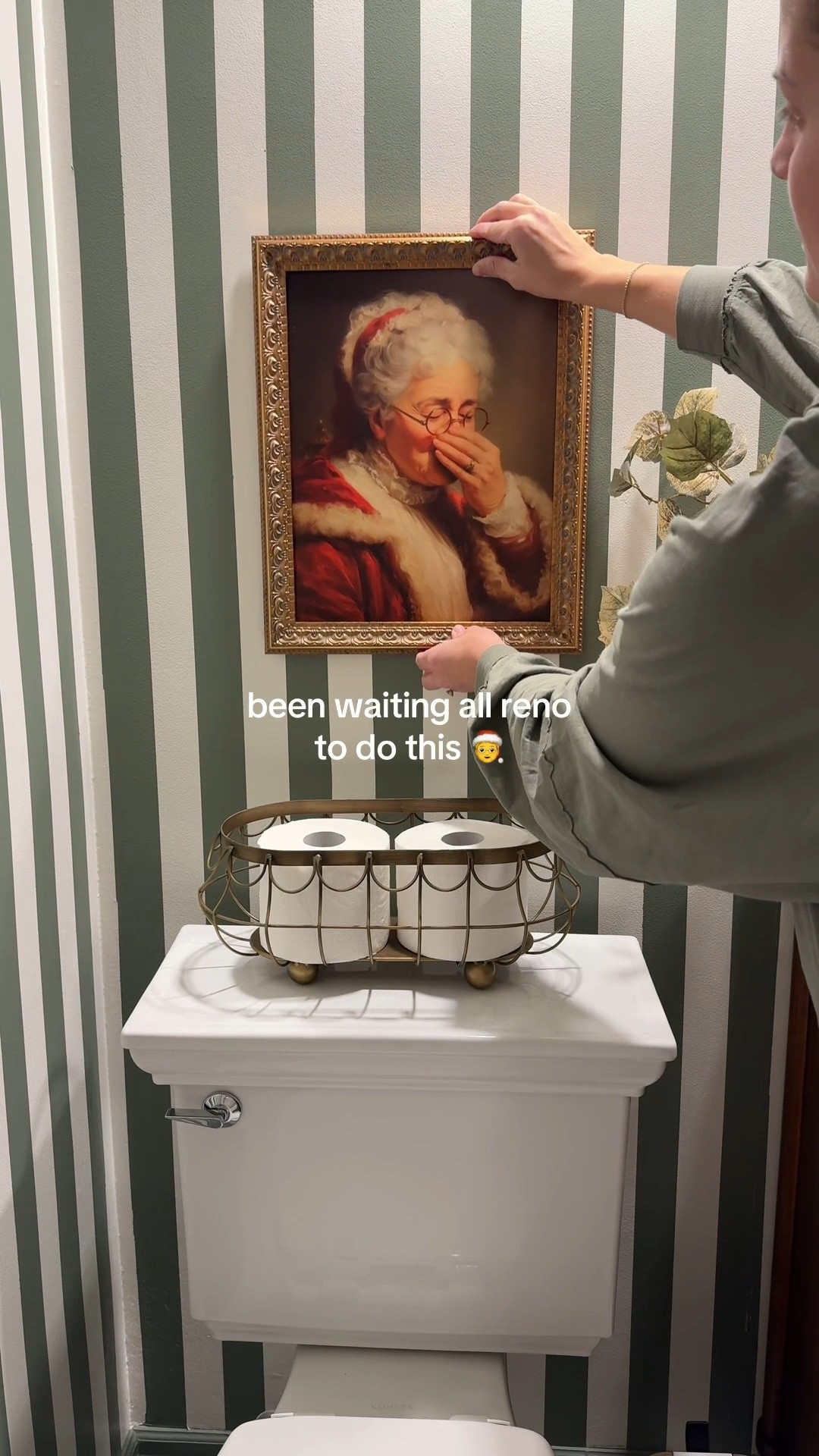 Christmas bathroom decor! 

#LTKHome #LTKSeasonal #LTKHoliday