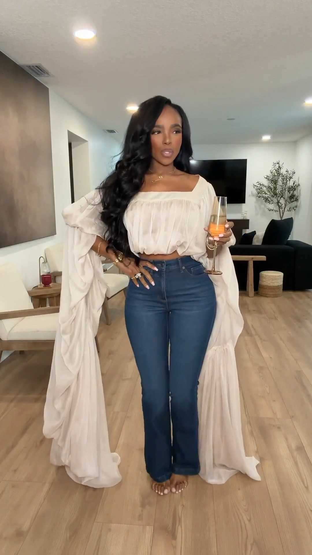 Scroll to shop! ✨ Everything from this look is linked below. 👇🏽    Wearing: Size Small | 5’4” | 140 lbs  📲   Download the FREE LTK app & follow me (@kirasfashionfinds) to shop all my daily finds.  #LTKootd #LTKPetite #LTKU
