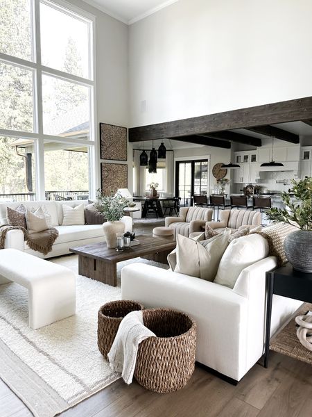 Living room sources! My home is all things neutral and cozy! 

Living room decor. Area rug. Couches. Vase. Home decor. Neutral home decor. Living rooms. House decor. Accent chair  

#LTKstyletip #LTKhome #LTKFind