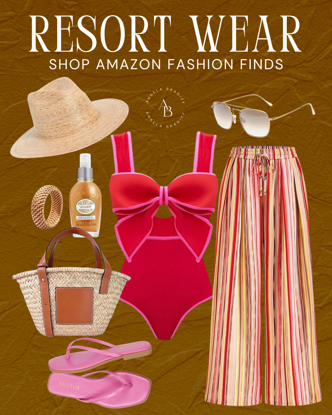 Whether you're headed to the beach or to the neighborhood pool, this fabulous swimsuit blends classic styling with an element of fun.
#amazonfinds #amazonfashion #resortwear #fashionover40 

 #LTKSeasonal #LTKOver40 #LTKSwim