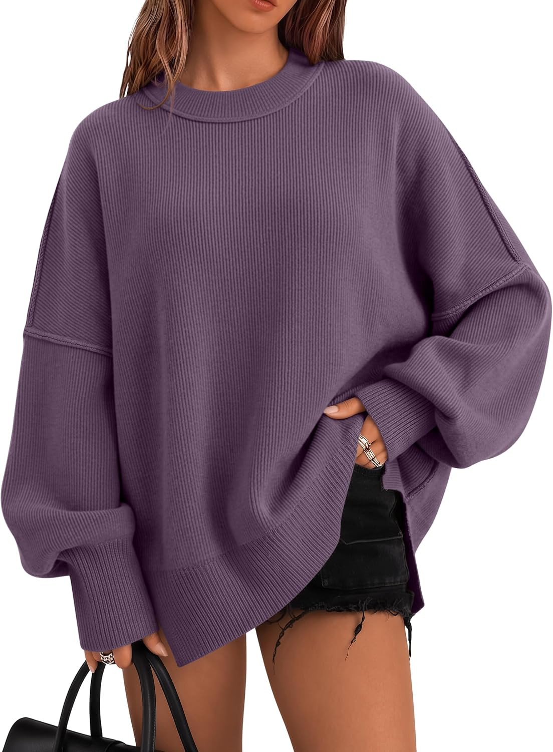 LILLUSORY Oversized Sweaters for Women 2026 Fall Fashion Outfits Clothes | Amazon (US)
