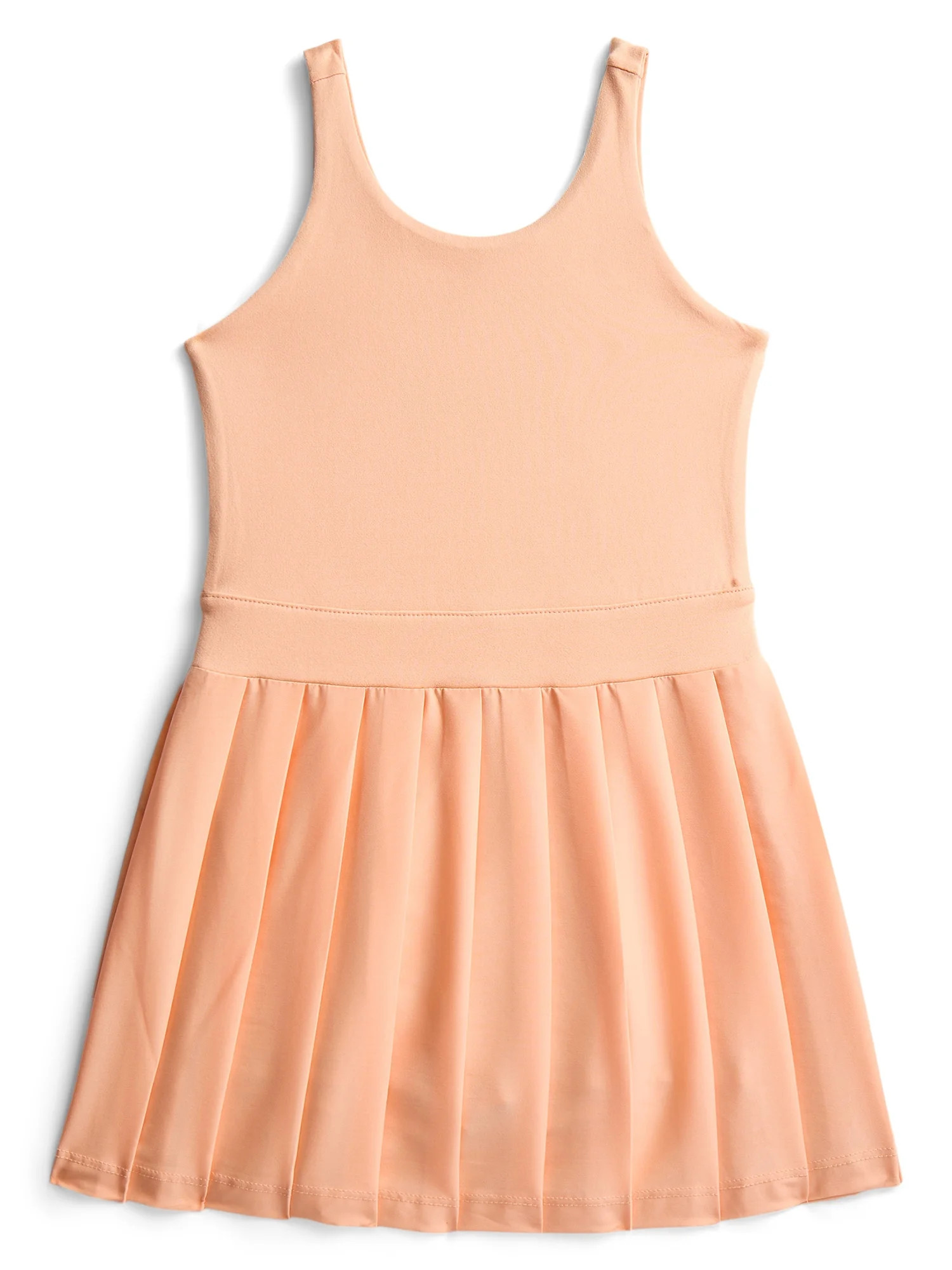 Athletic Works Girls Active Pleated Dress, Sizes 4-18 - Walmart.com | Walmart (US)
