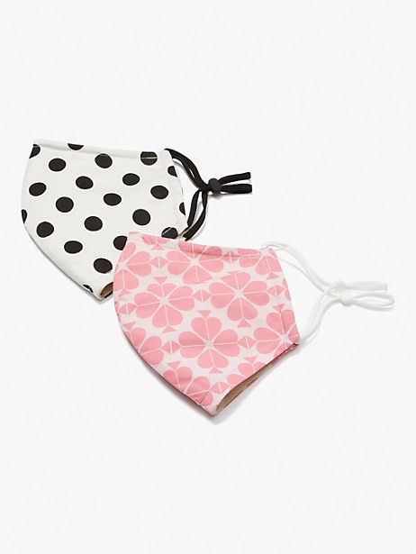 picture dot & spade flower non-medical mask set | Kate Spade Outlet
