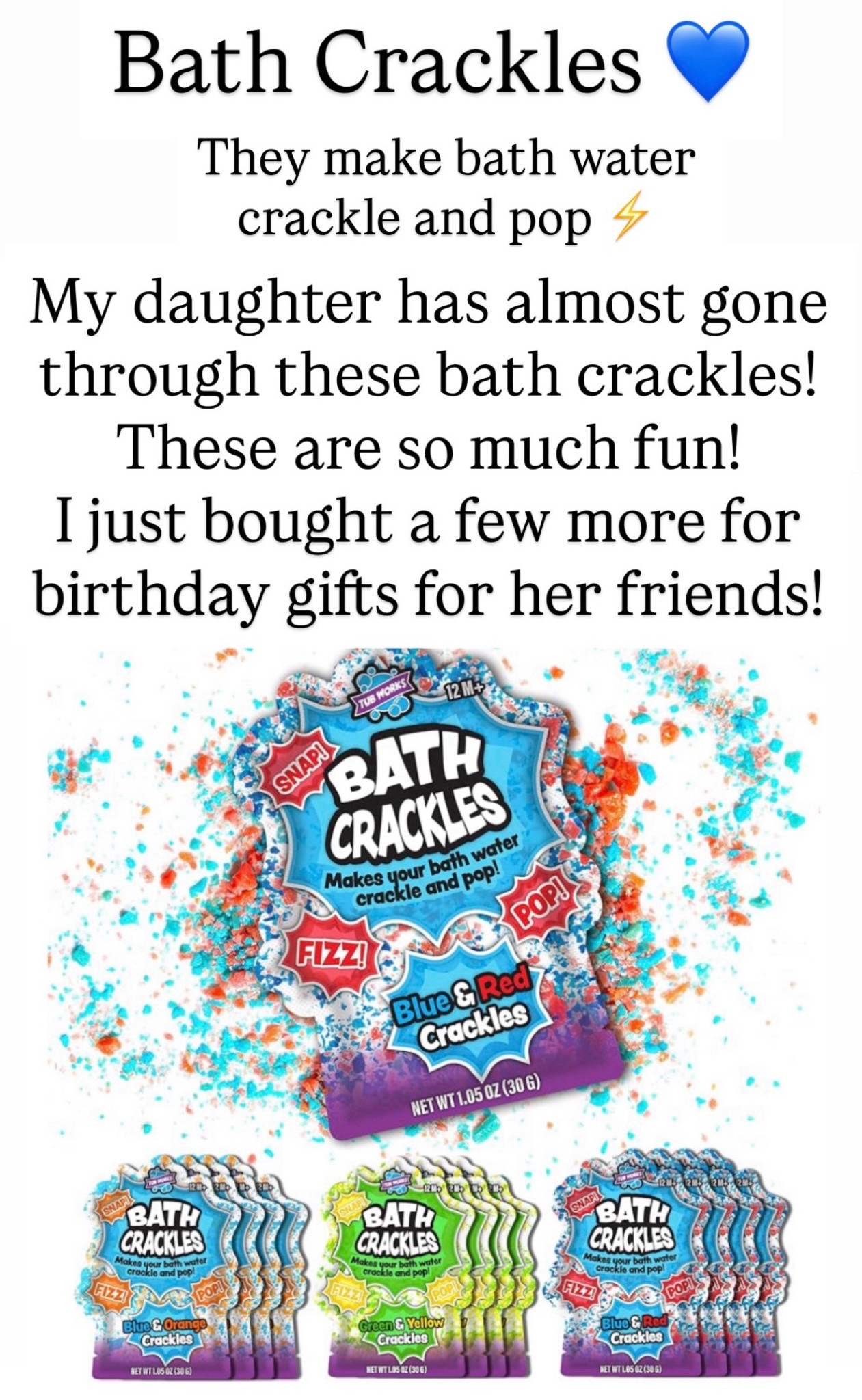 How cute are these bath crackles? I love these! 

#LTKKids