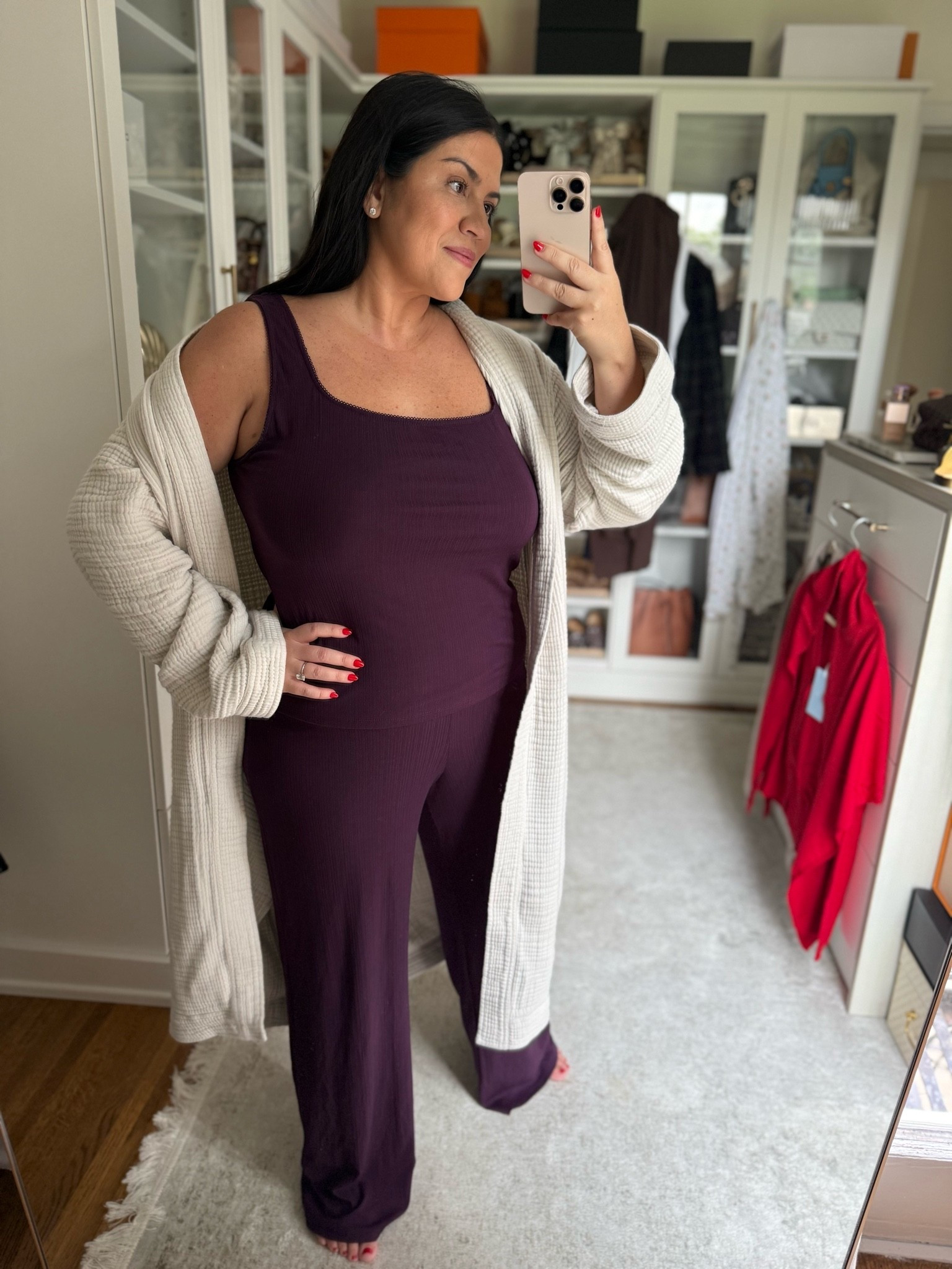 I’ve been living in these pj sets during these postpartum weeks, ribbed and super soft. Linking my favorite dream robe too!

#LTKmomlife #LTKselfcare #LTKMidsize