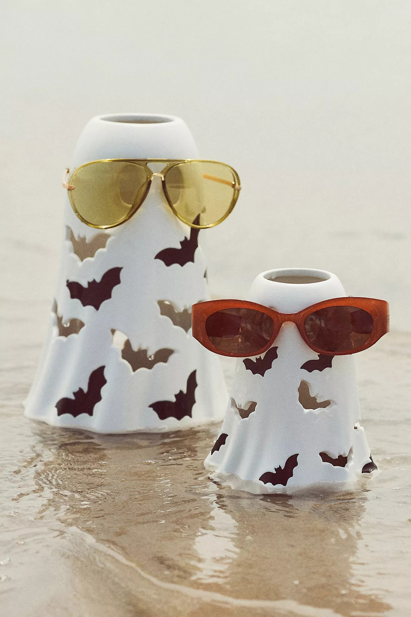Ghost Ceramic Hurricane Candle Holder | Anthropologie (US)