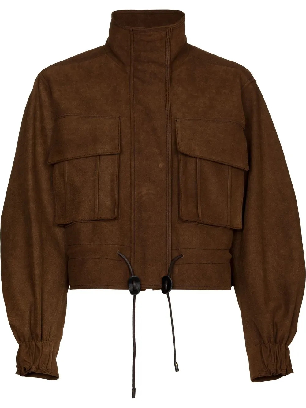 LVIR Cropped Shirt Jacket - Farfetch | Farfetch Global