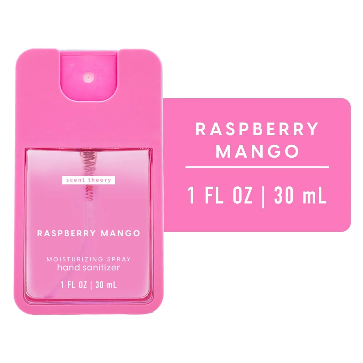 Scent Theory Hand Sanitizer Spray, Raspberry Mango, 1 fl oz | Walmart (US)