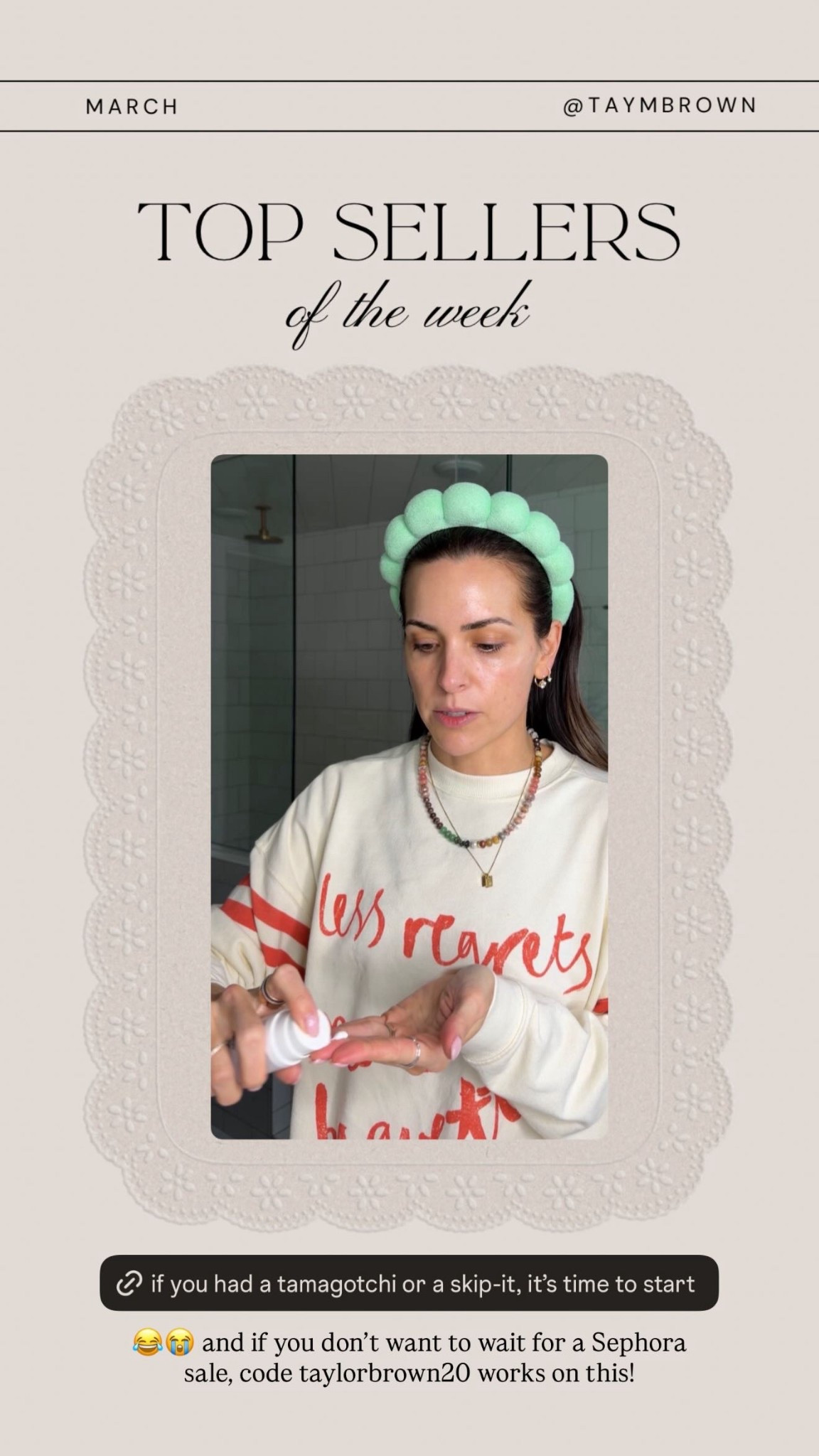 Code taylorbrown20 works on this neck cream 🙌🏼

#LTKBeauty #LTKselfcare #LTKSaleAlert