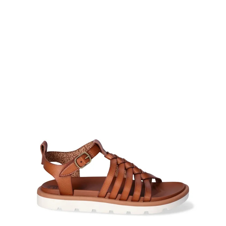 Wonder Nation Girls Gladiator Sandals | Walmart (US)
