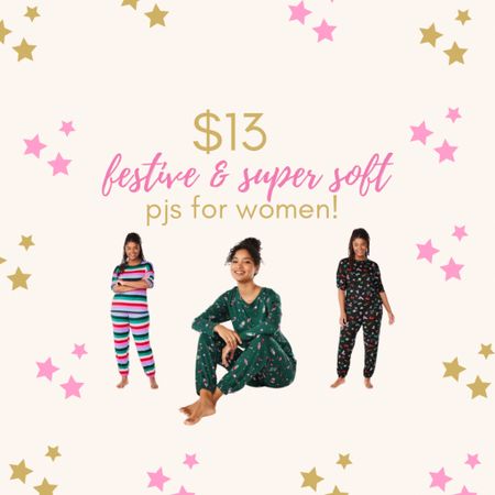 Christmas PJ’s for women! These are so so soft and under $13! 

#christmas #christmaspajamas #walmartfinds #walmarthaul

#LTKSeasonal #LTKkids #LTKHoliday