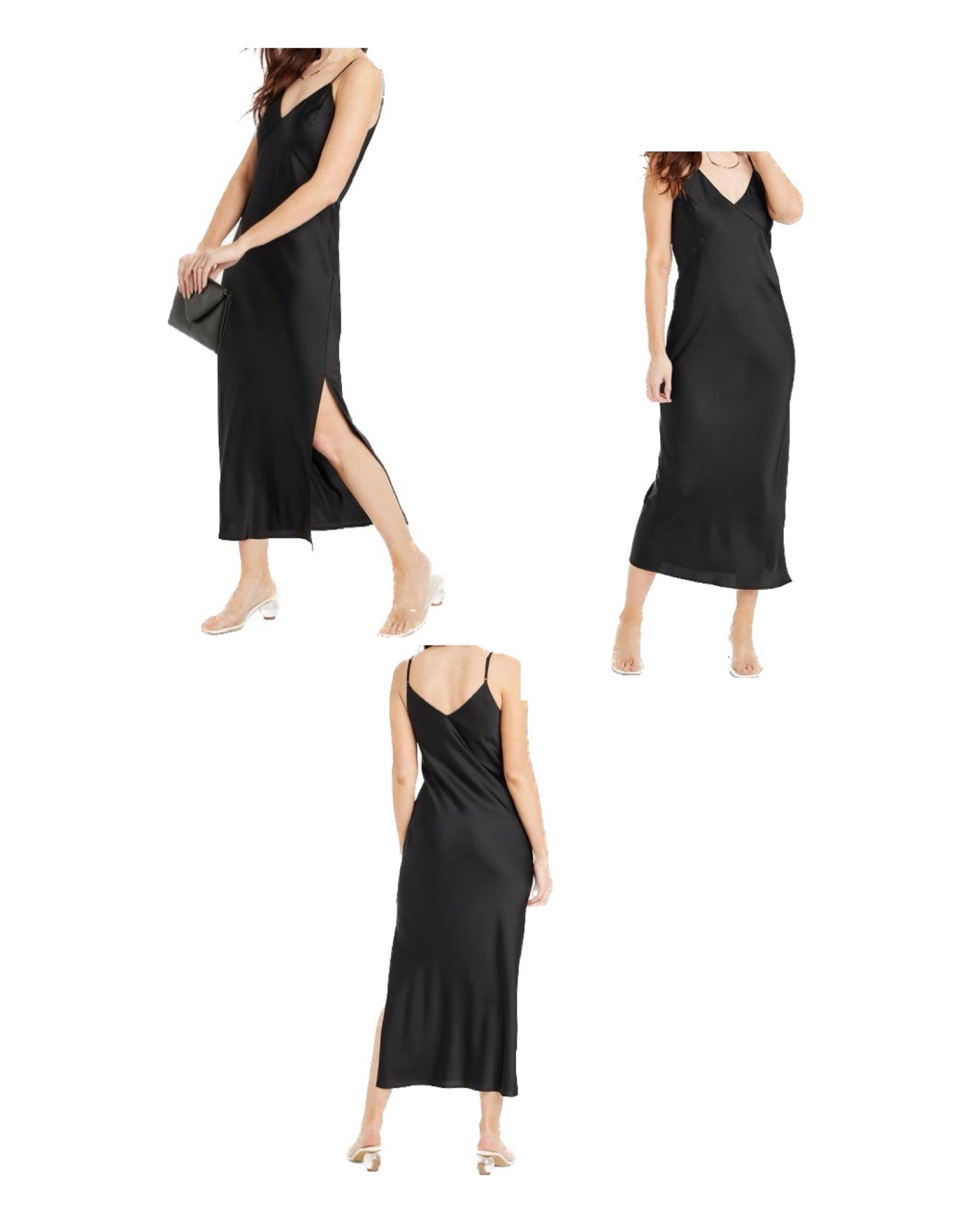 Women's Maxi Slip Dress - A New Day™

Lightweight fabric
Deep V-neckline
Side slit
Adjustable spaghetti straps

#LTKstyletip #LTKFind #LTKworkwear