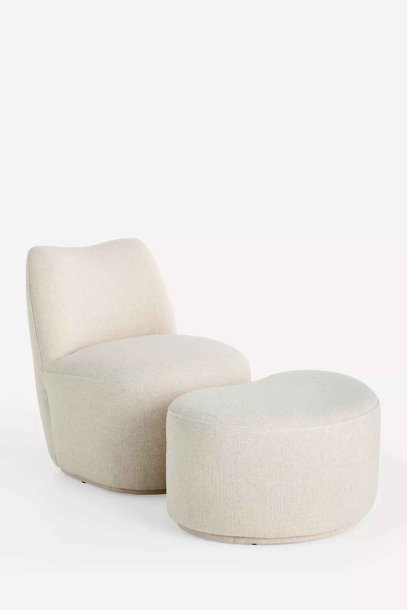 Joanie Linen Accent Chair | Anthropologie (US)