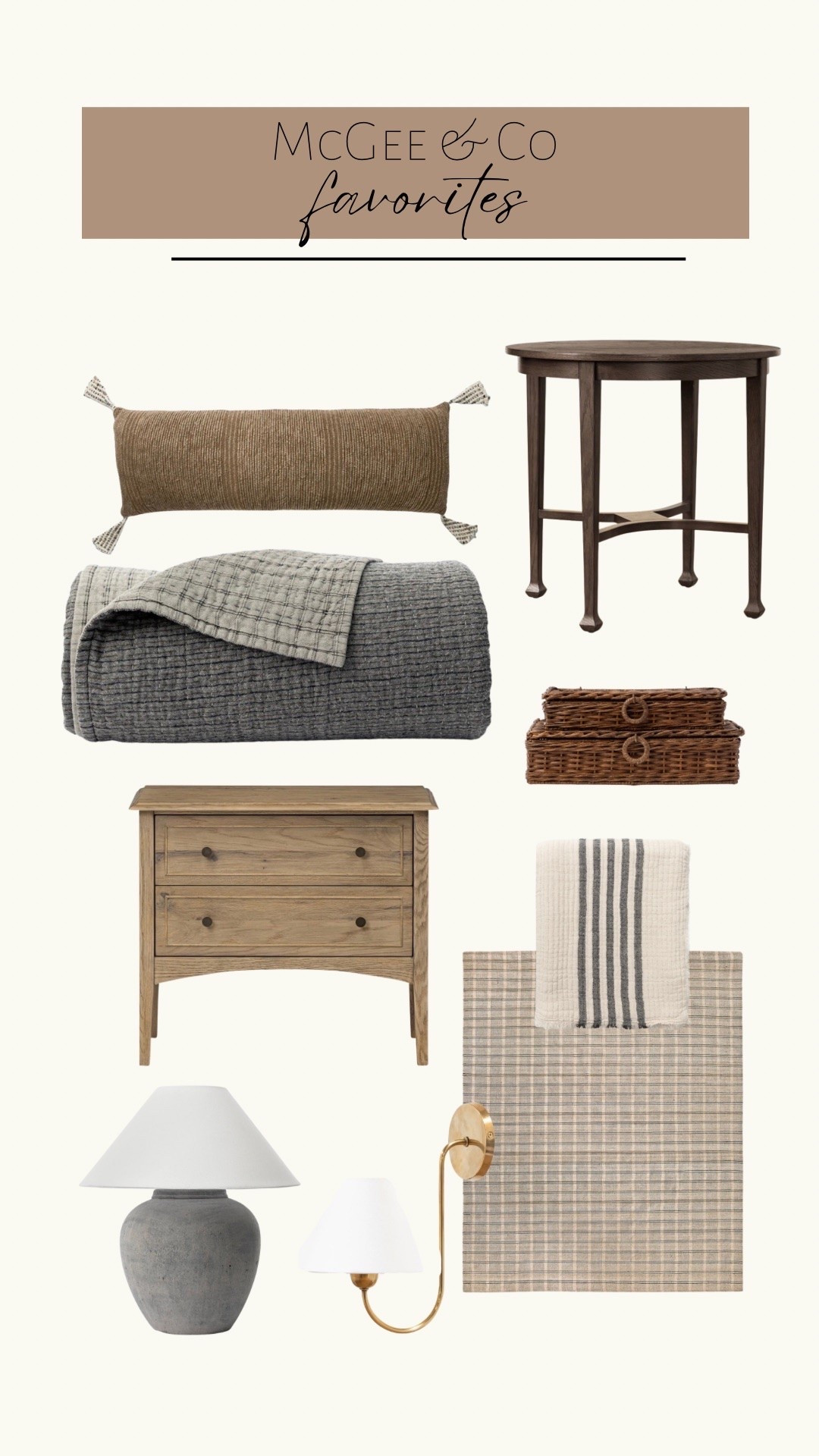 So many beautiful things on sale at McGee & Co for this weekend! Linked some of my favorites

#LTKHome