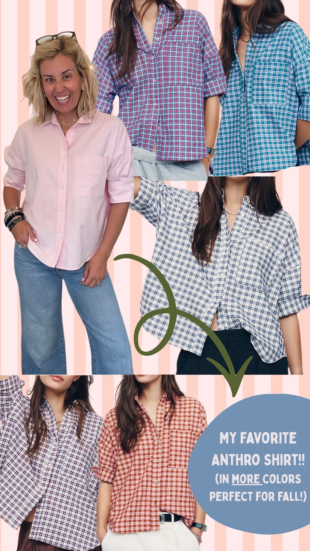 Labor Day Sale! The Mabel…my favorite shirt am selling shirt now comes in plaid and it’s on sale!! Obsessed! I wear xs. ￼

#LTKSeasonal #LTKSaleAlert #LTKOver40