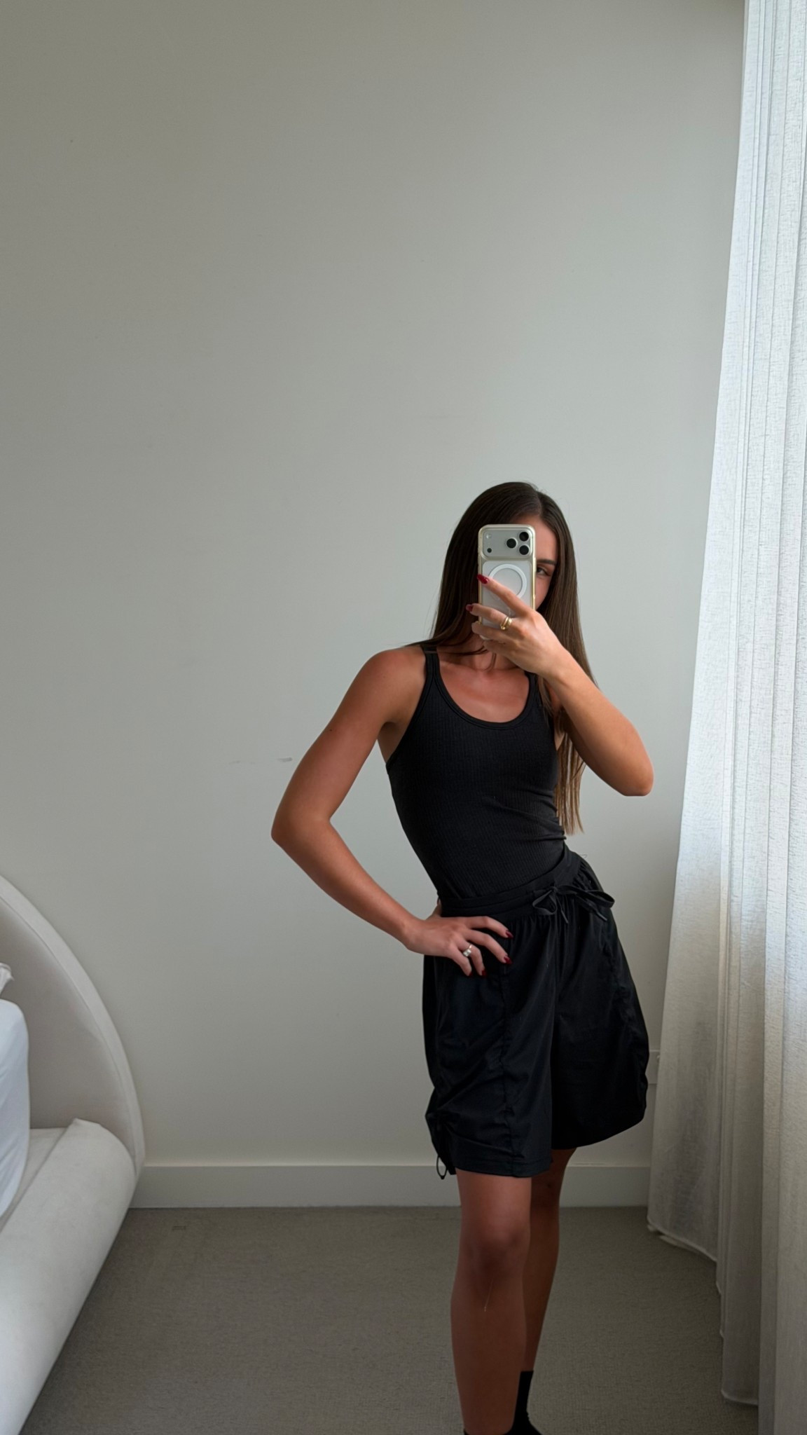 The cami is currently on sale! Wearing a size XS in everything

#LTKaustralia #LTKsummer #LTKfitness