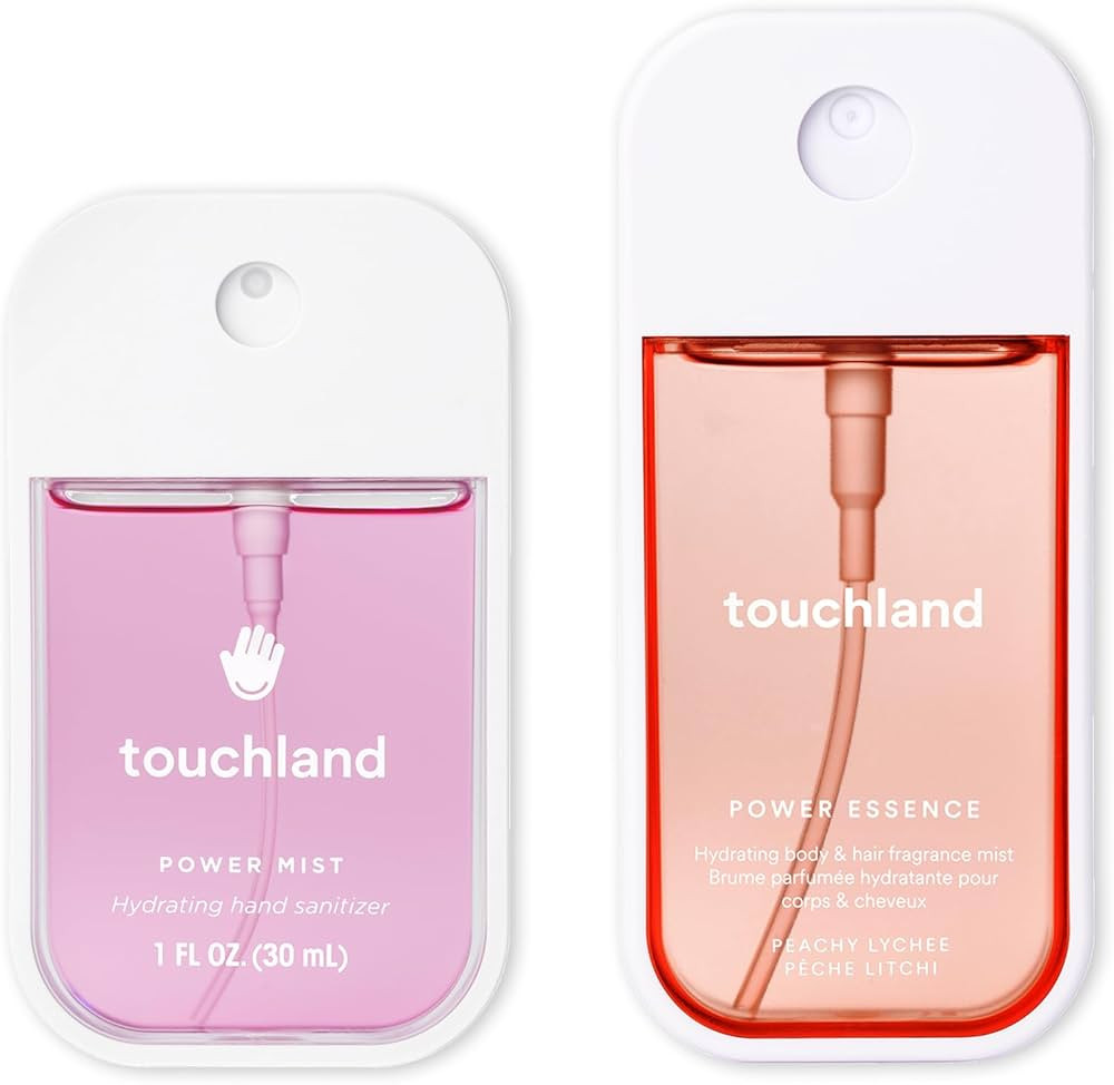 Touchland FRUITY CRUSH Body and Hand Mist Essentials (Peachy Lychee Body & Hair Fragrance Mist, 2... | Amazon (CA)