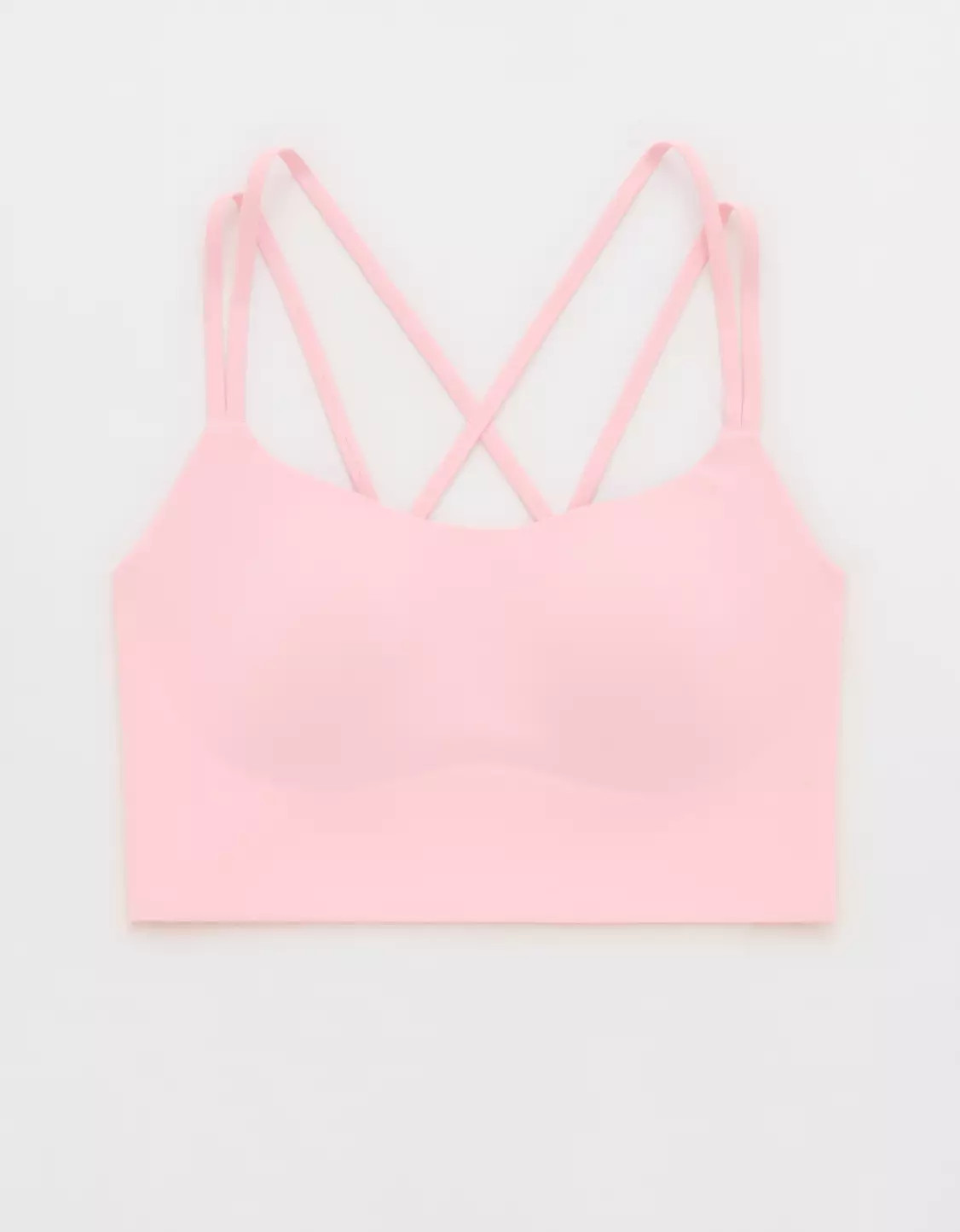 OFFLINE By Aerie Real Me Hold Up! Strappy Sports Bra | Aerie