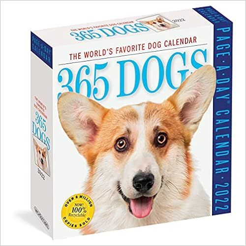 365 Dogs Page-A-Day Calendar 2022: The World's Favorite Dog Calendar    Calendar – Day to Day C... | Amazon (US)