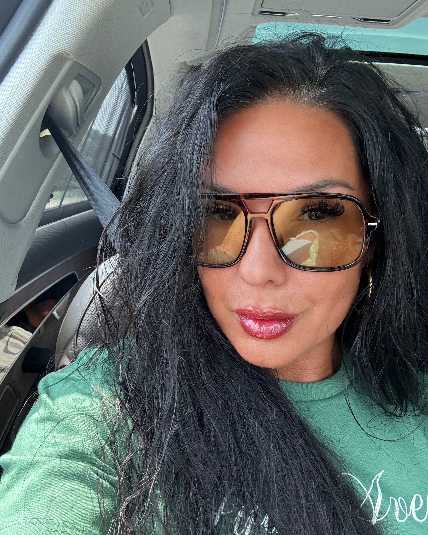 Casual ootd featuring Amazon Sunnies on sale!

For reference I am 5’2, wearing size large tee and size 28 short jeans.
I cut my Target tee for a cropped fit. I have also linked an affordable green bag from Amazon

#LTKPetite #LTKStyleTip #LTKFindsUnder100