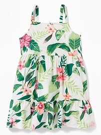 Printed Tiered Cami Dress for Baby | Old Navy US