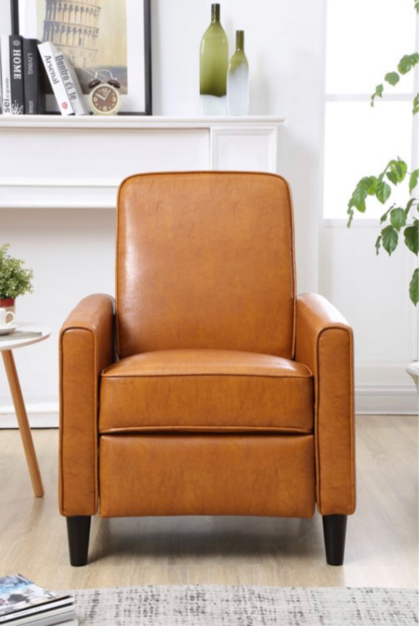 Carmel colored recliner for family room