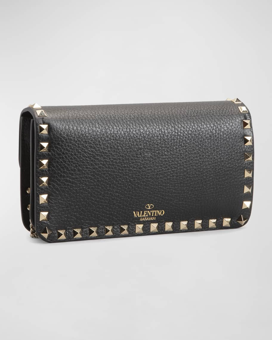 Valentino Garavani Rockstud Pouch Leather Shoulder Bag | Neiman Marcus