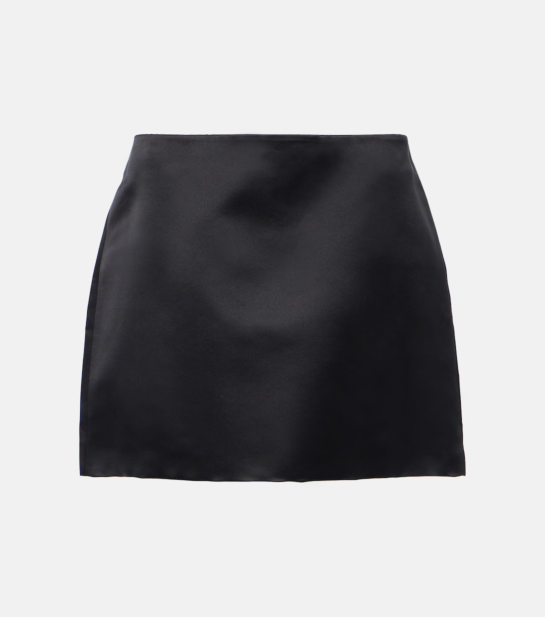 Silk satin mini skirt | Mytheresa (US/CA)