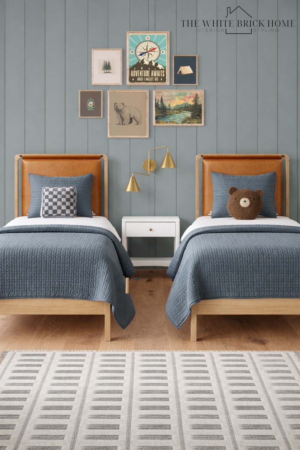 An outdoor inspired shared kids bedroom that brings the adventure inside - wall art designed for dreamy and exploring! 

Kids room, shared kids room, shared bedroom, shared kids room, boys room, kids bed, twin bed, kids room furniture, kids room decor, kids room rug. Kids room wall art, kids room lighting, kids room furniture, kids room rug, kids room quilt, kids room bedding, kids room ideas, shared boys room ideas, shared kids room decor ideas, home decor, bed, bedroom, wayfair, Etsy, crate and barrel 

#LTKKids #LTKSaleAlert #LTKHome