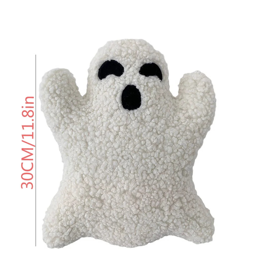 Ghost Pillow Halloween,Cute Ghost Shaped Soft Fluffy Plush Throw Pillow,Halloween Ghost Pillow fo... | Walmart (US)
