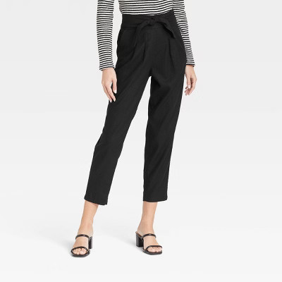 Women's Mid-Rise Relaxed Fit Tapered Pants - Who What Wear™ | Target