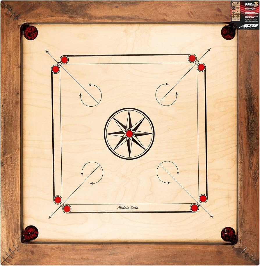 Altis Pro Series Carrom Board Game Tournament Edition Full Size (36 X 36 Inches) Playing Area (29... | Amazon (US)