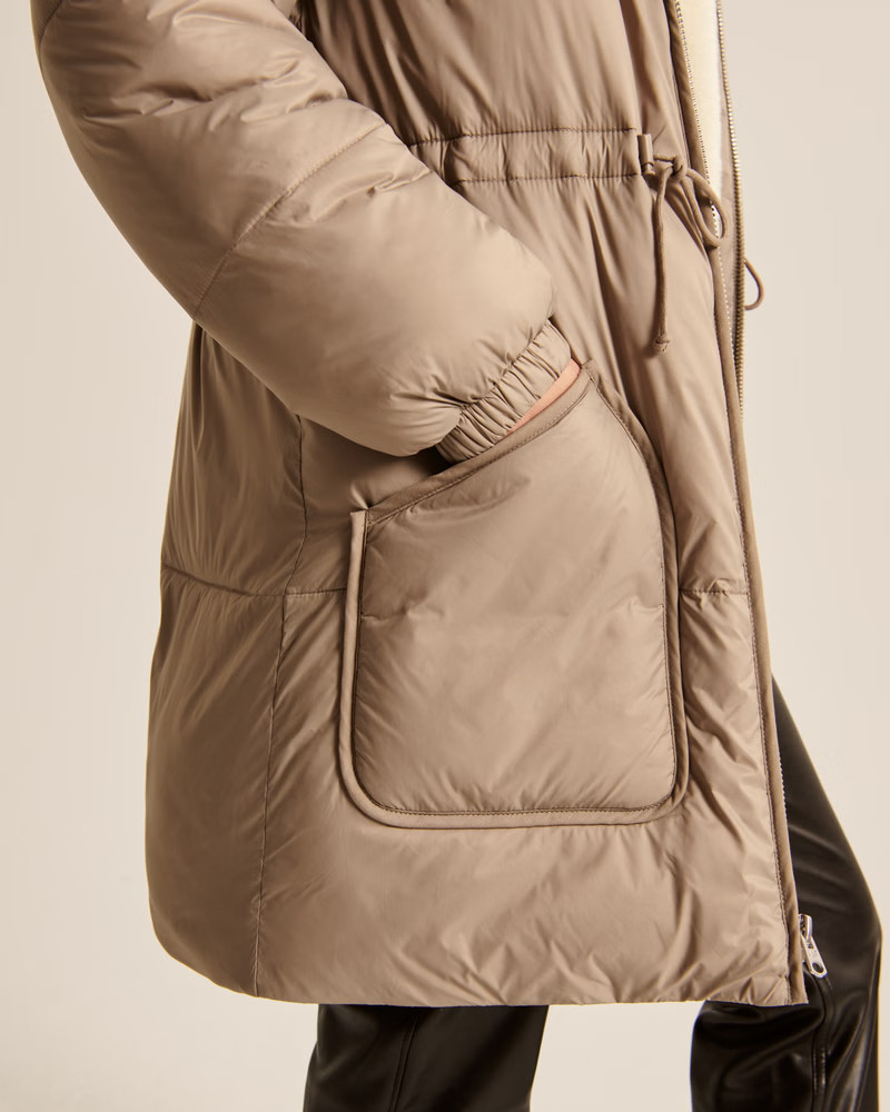Women's A&F Air Cloud Puffer Parka | Women's New Arrivals | Abercrombie.com | Abercrombie & Fitch (US)