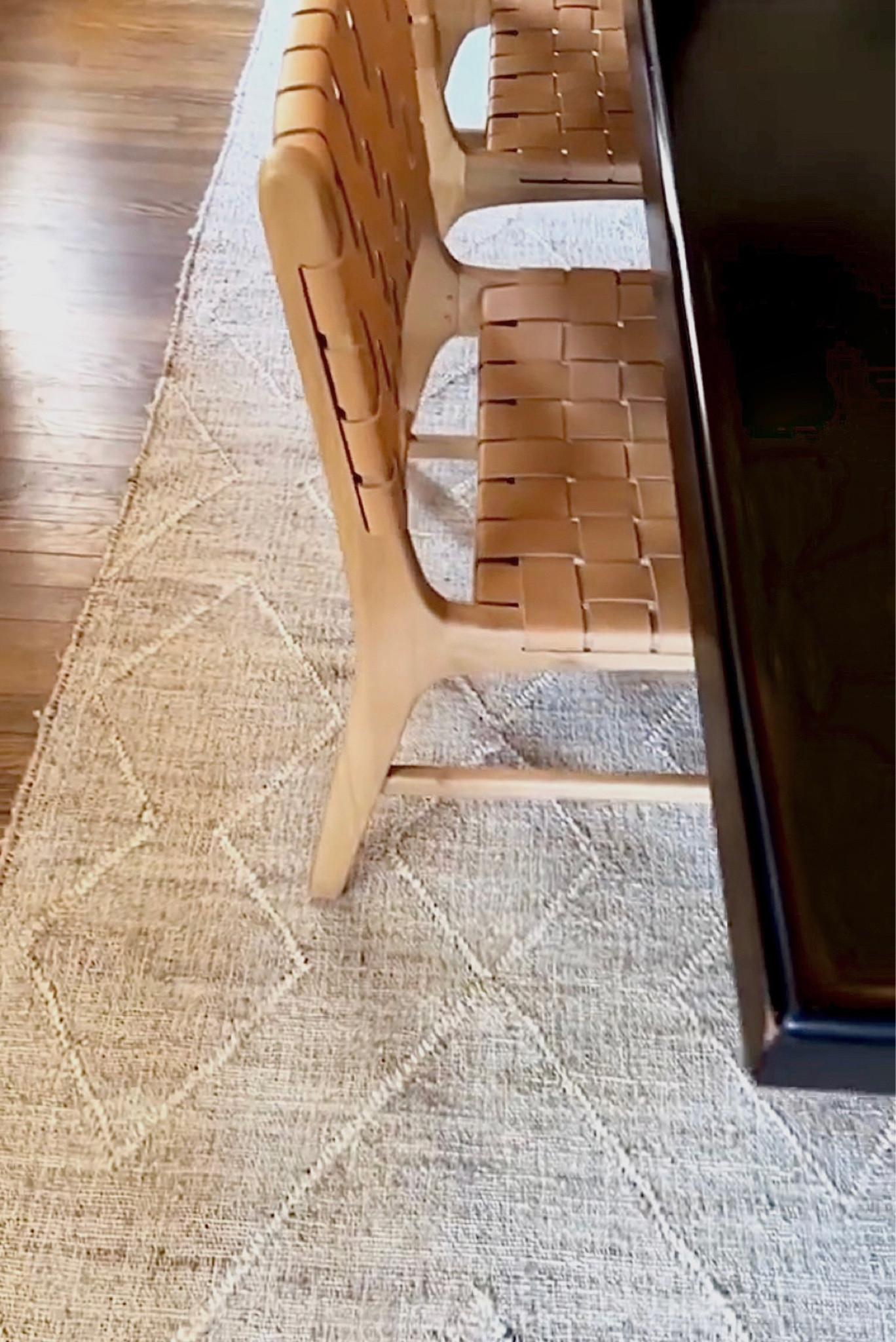 Close up of the dining room rug at my latest Bishop Arts project! 

#LTKhome