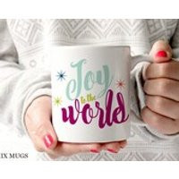 Christmas Mugs, Joy to the World Mug, Holiday Mugs, Winter Mugs, Christmas Teacher Mugs, Holiday Gift Ideas, Secret Santa Gifts (X5911) | Etsy (US)