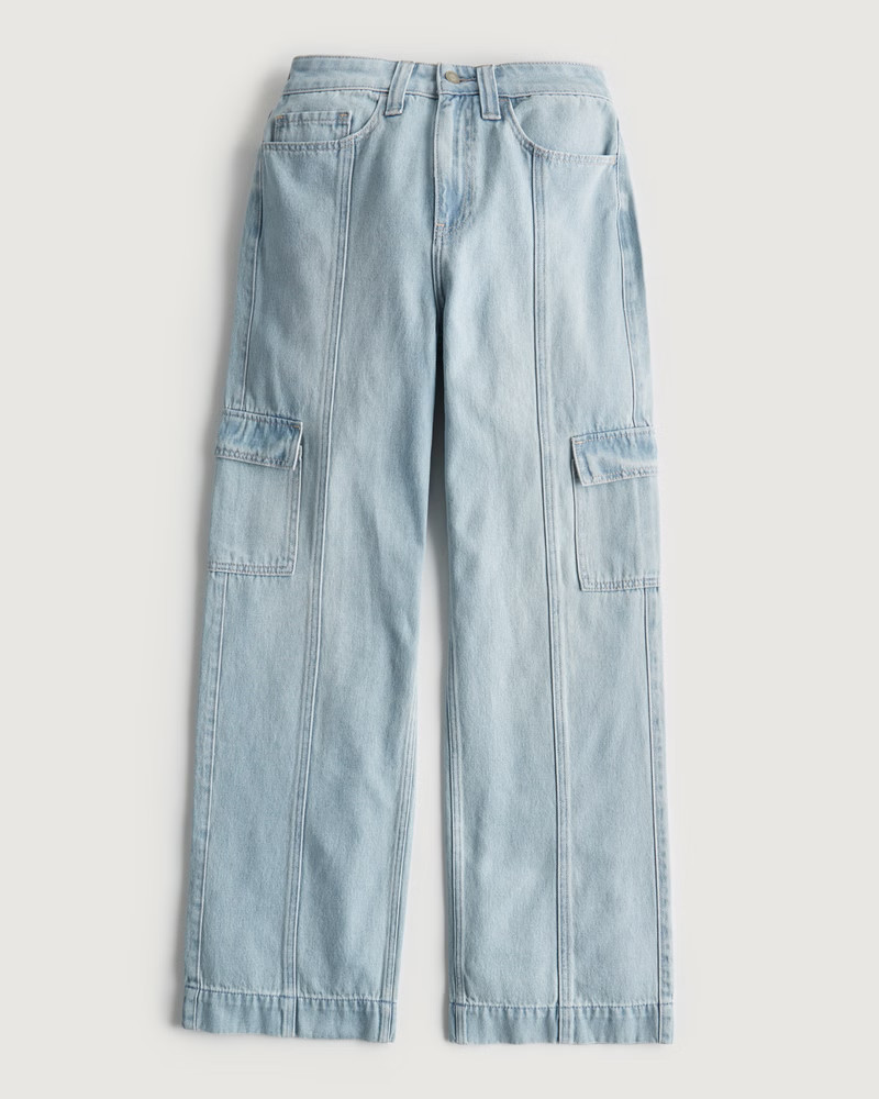 Women's Highest Rise Baggy Jeans | Women's Bottoms | HollisterCo.com | Hollister (US)