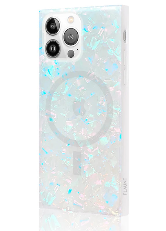 SQUARE® Opal Shell iPhone Case | FLAUNT