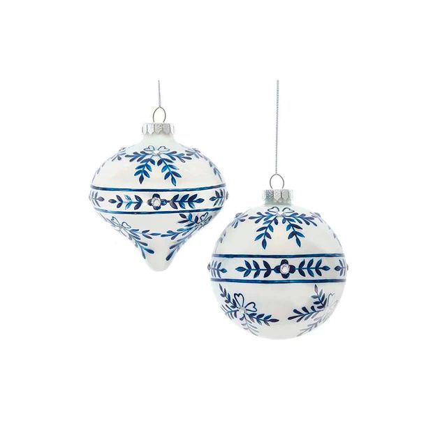 Grand Millennial Ornament - Set of 2 | Cailini Coastal