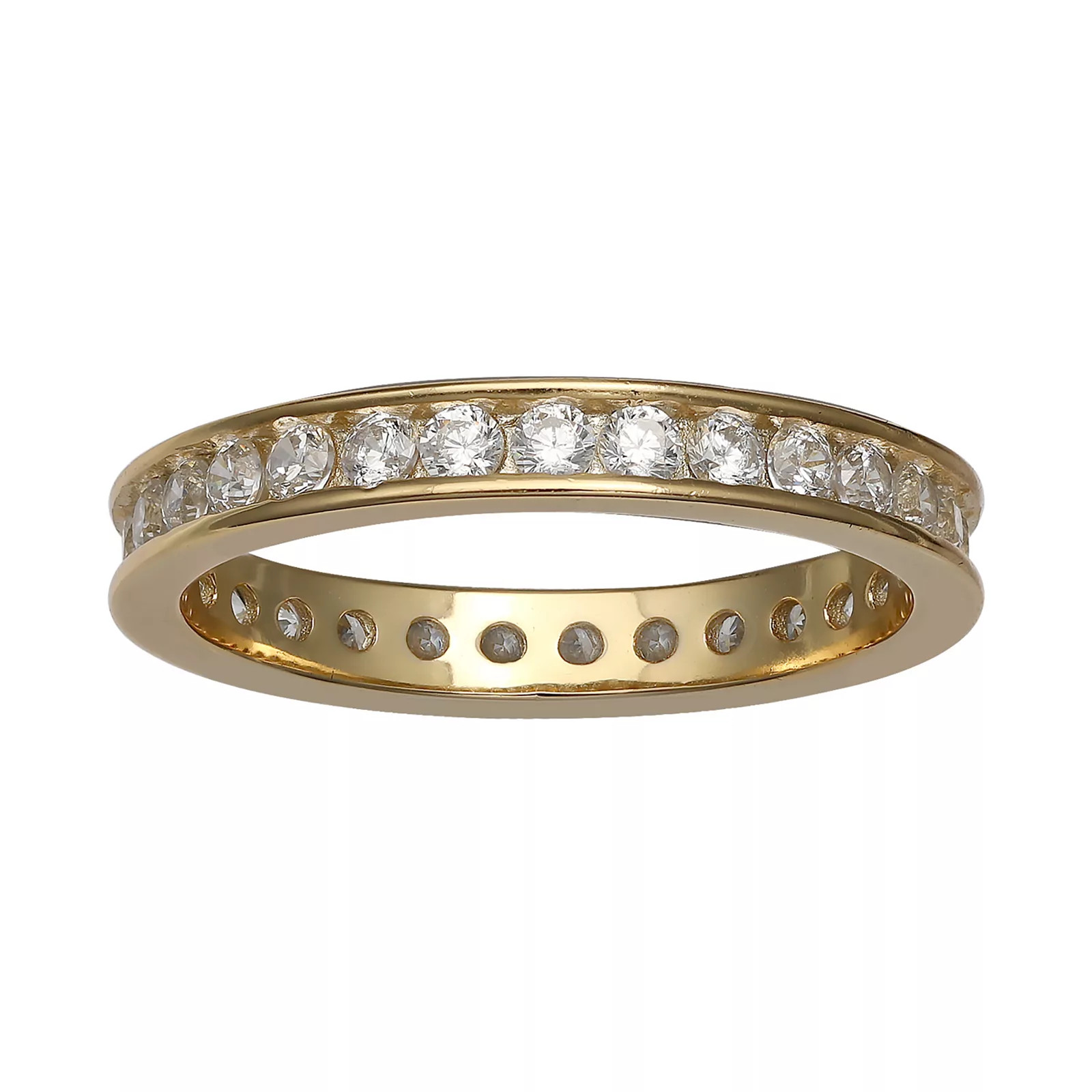 PRIMROSE Sterling Silver Cubic Zirconia Ring, Women's, Size: 7, Yellow | Kohl's