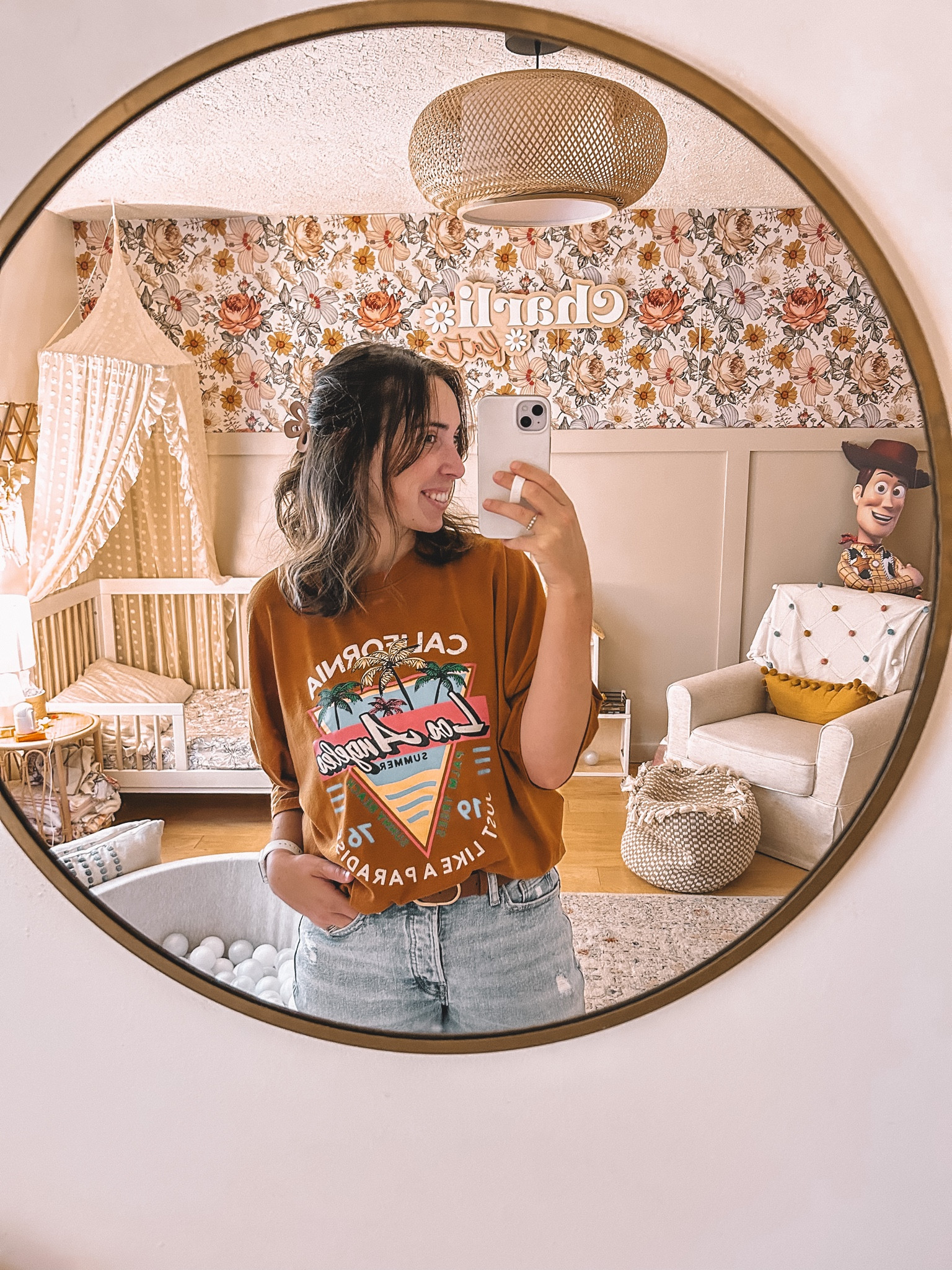 Nursery, neutral blush boho baby girl room! Toddler bedroom design idea. Baby girl play room 🤍 Babyletto Hudson crib, white wooden. Beautiful cream polka dot canopy for little girl’s room.



#LTKhome #LTKkids #LTKbaby