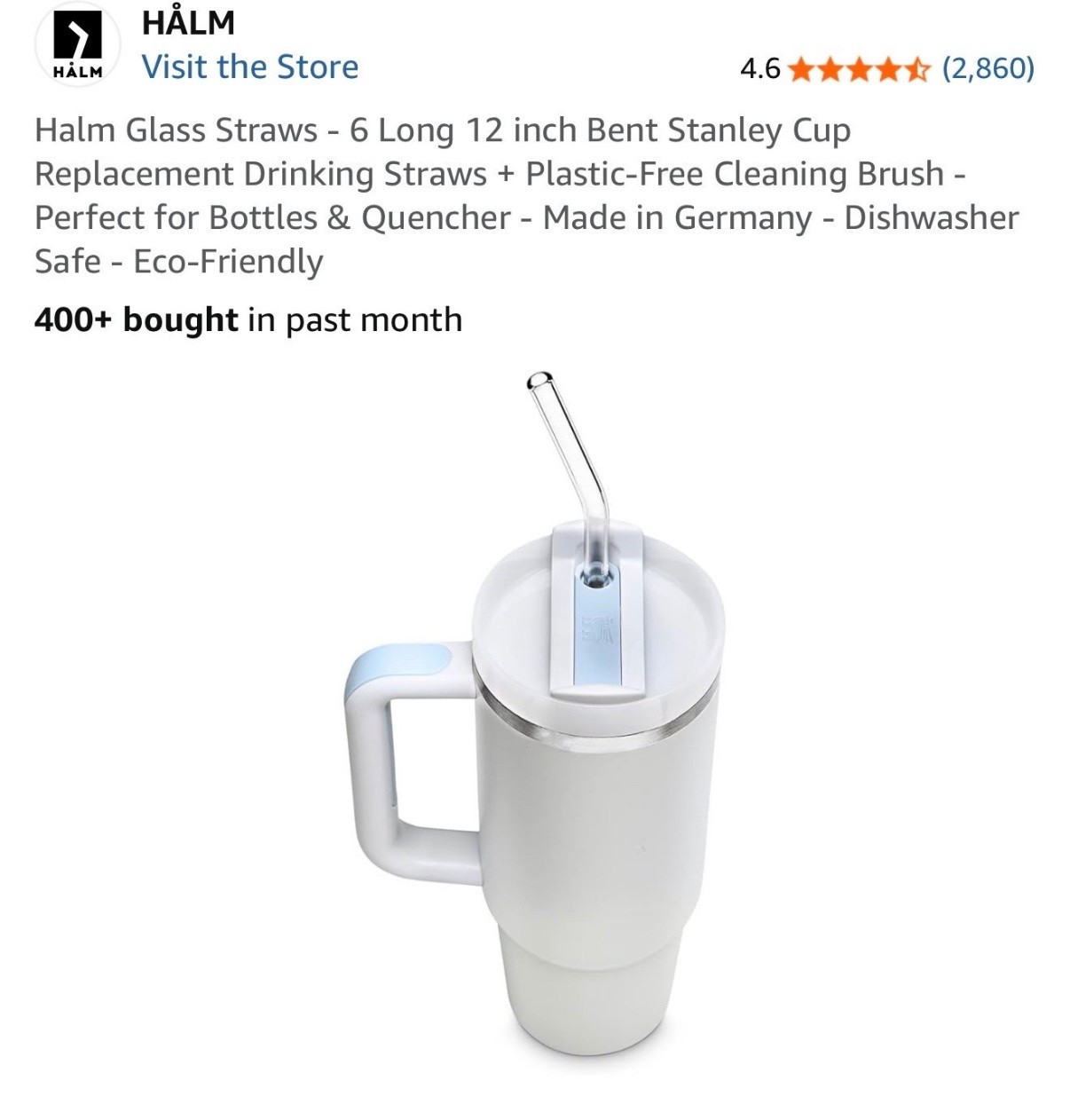 glass straws for stanley