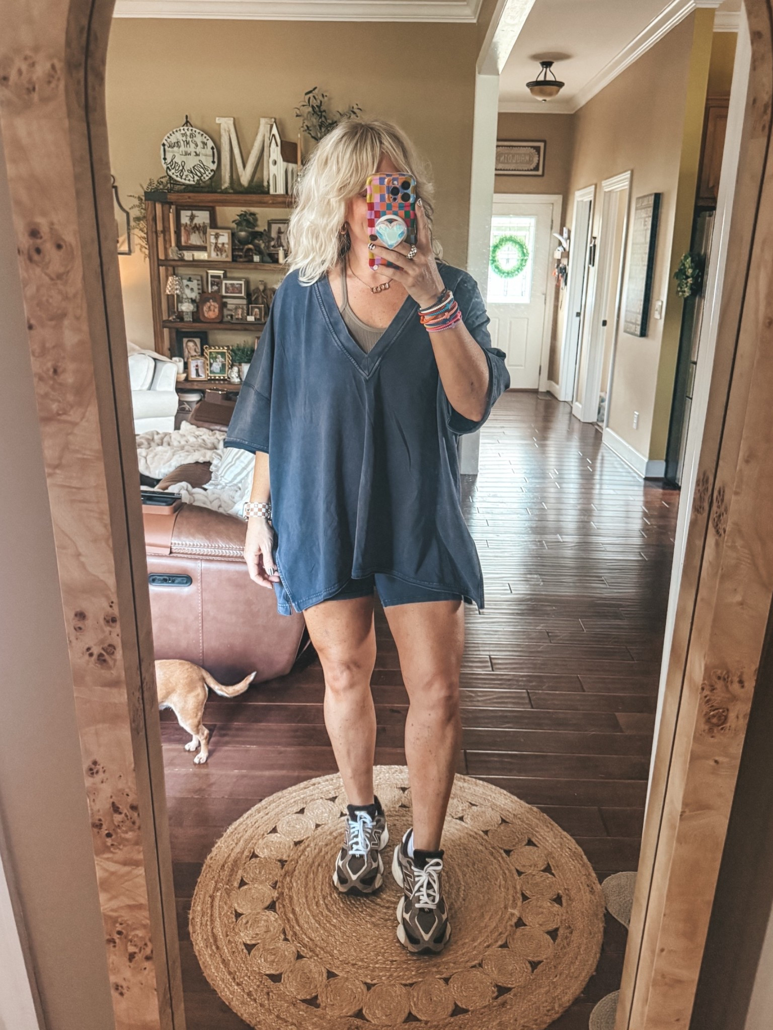 I love this set! So comfy and cute! 🥰
I’m in a medium. My sneaks are true to size.

#LTKootd #LTKgrwm #LTKOver40