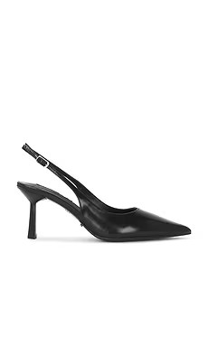 Tony Bianco Baz Sling Back in Black Hi Shine from Revolve.com | Revolve Clothing (Global)